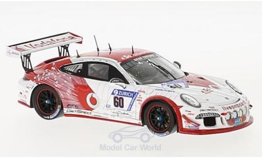Modelauto Porsche 911 GT3 Cup No.60 Gigaspeed Team GetSpeed Performance 24h N&Atilde;&frac14;rburgring 2017 A.Osieka/Max/Jens/D.Trebing 1/43 Spark