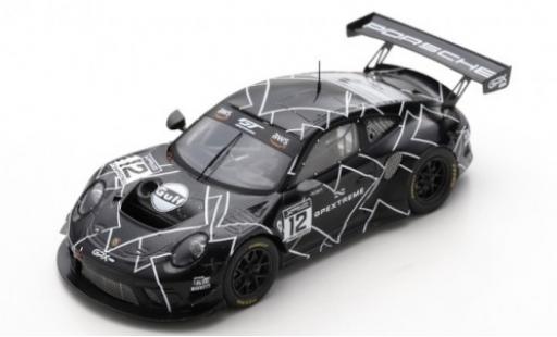 Modelauto Porsche 911 GT3 R (991.2) No.12 GPX Racing Training Paul Ricard 2019 The Diamond 1/43 Spark