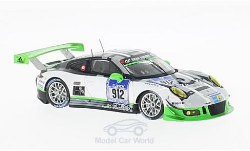 Modelauto Porsche 911 GT3 R No.912 Manthey Racing 24h N&Atilde;&frac14;rburgring 2016 .Lietz/J.Bergmeister/M.Christensen/F.Makowiecki 1/43 Spark