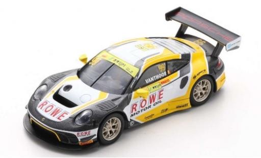 Modelauto Porsche 911 GT3 R No.99 ROWE Racing Fia GT World Cup Macau 2019 L.Vanthoor 1/43 Spark