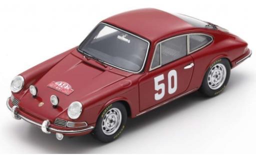 Modelauto Porsche 911 Base No.50 Rally Monte Carlo 1966 H.Perrier/P.du Pasquier 1/43 Spark