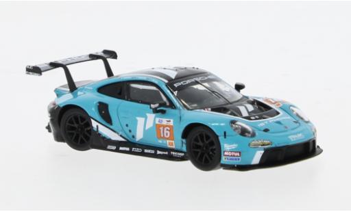 Modelauto Porsche 911 RSR -19 No.16 Proton Competition 24h Le Mans 2023 1/64 Spark