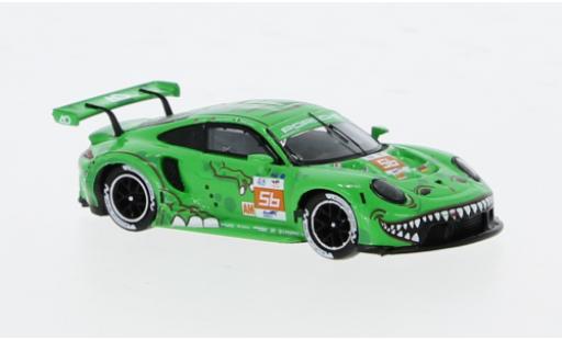 Modelauto Porsche 911 RSR -19 No.56 Project 1 - AO 24h Le Mans 2023 1/87 Spark