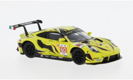 Modelauto Porsche 911 RSR -19 No.60 Iron Lynx 24h Le Mans 2023 1/64 Spark