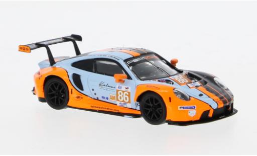 Modelauto Porsche 911 RSR -19 No.86 GR Racing 24h Le Mans 2023 1/64 Spark
