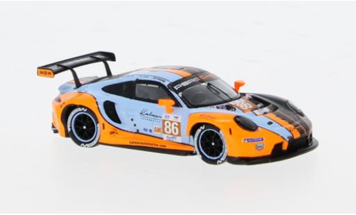 Modelauto Porsche 911 RSR -19 No.86 GR Racing 24h Le Mans 2023 1/87 Spark