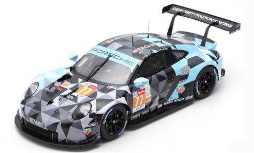 Modelauto Porsche 911 RSR No.77 Dempsey-Proton Racing 24h Le Mans 2018 M.Campbell/C.Ried/J.Andlauer 1/18 Spark