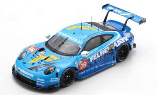 Modelauto Porsche 911 RSR No.78 Proton Competition 24h Le Mans 2020 M.Beretta/H.Felbermayr Jr./M.van Splunteren 1/43 Spark