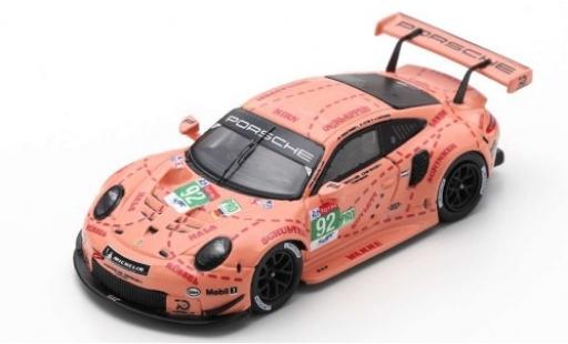 Modelauto Porsche 911 RSR No.92 GT Team 24h Le Mans 2018 M.Christensen/K.Estre/L.Vanthoor 1/18 Spark