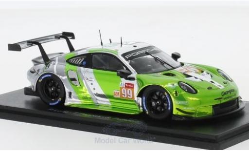 Modelauto Porsche 911 RSR No.99 Proton Competition 24h Le Mans 2018 P.Long/T.Pappas/S.Pumpelly 1/43 Spark