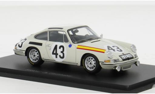 Modelauto Porsche 911 S S No.43 24h Le Mans 1967 1/43 Spark