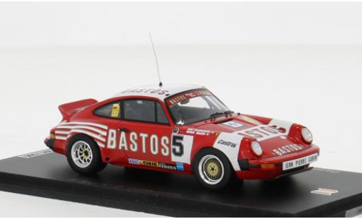 Modelauto Porsche 911 SC No.5 Bastos Rally du Condroz 1983 1/43 Spark