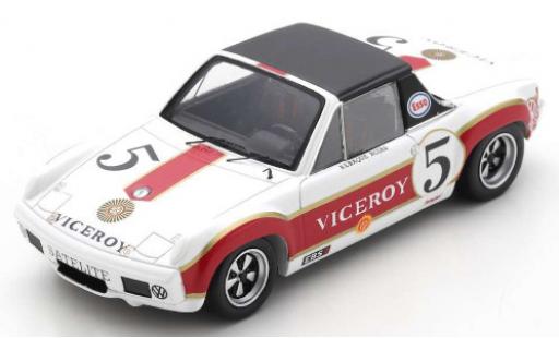 Modelauto Porsche 914/6 GT /6 No.5 Viceroy 1000 Km de Mexico 1972 G.Rojas/H.A.Rabaque 1/43 Spark