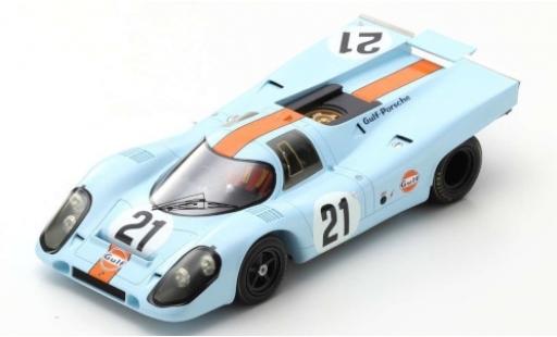 Modelauto Porsche 917 1970 K No.21 John Wyer Automotive Engineering 24h Le Mans P.Rodriguez/L.Kinnunen/H.Haywood 1/18 Spark