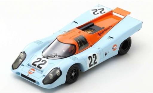 Modelauto Porsche 917 1970 K No.22 John Wyer Automotive Engineering 24h Le Mans M.Hailwood/D.Hobbs 1/18 Spark