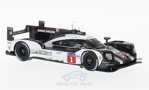 Modelauto Porsche 919 2016 Hybrid No.1 Team 24h Le Mans T.Bernhard/M.Webber/B.Hartley 1/43 Spark