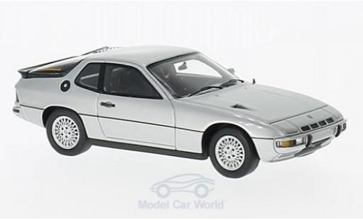 Modelauto Porsche 924 Turbo grijs 1979 1/43 Spark