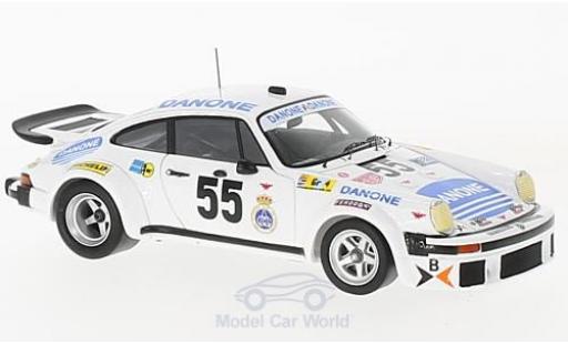 Modelauto Porsche 934 1977 No.55 Danone 24h Le Mans J.Fernandez/E.Baturone/R.Tarradas 1/43 Spark
