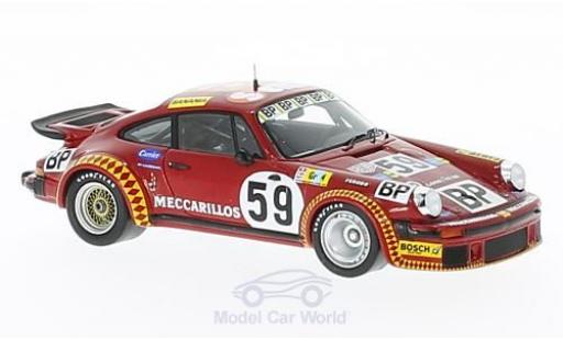 Modelauto Porsche 934 1977 No.59 24h Le Mans F.Servanin/L.Ferrier/F.Hummel 1/43 Spark