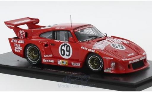 Modelauto Porsche 935 1980 K3 No.69 Hawaiian Tropic 24h Le Mans B.Akin/P.Miller/R.Kent-Cooke 1/43 Spark