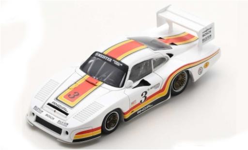 Modelauto Porsche 935 1982 L No.3 6h Riverside A.Holbert/H.Grohs 1/43 Spark