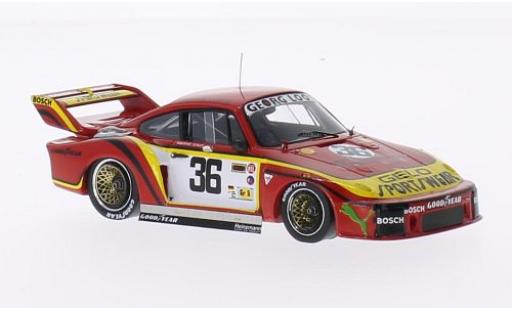 Modelauto Porsche 935 Base No.36 Georg Loos Gelo Sportswear 24h Le Mans 1979 M.Schurti/H.Heyer 1/43 Spark