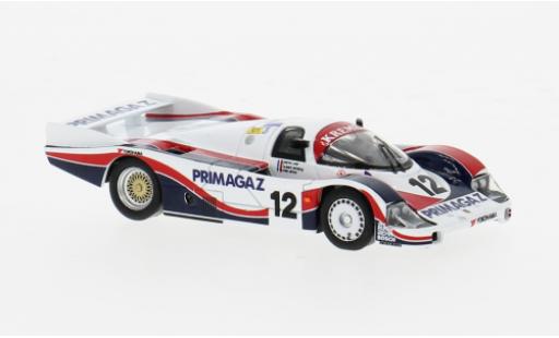 Modelauto Porsche 956 1984 24h Le Mans #12 1/64 Spark