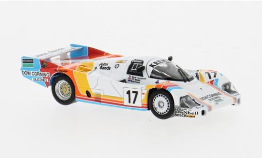 Modelauto Porsche 956 1984 24h Le Mans #17 1/64 Spark