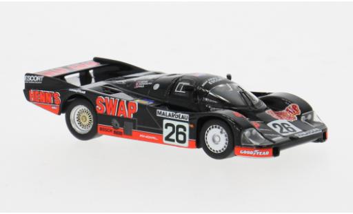 Modelauto Porsche 956 1984 24h Le Mans #26 1/64 Spark
