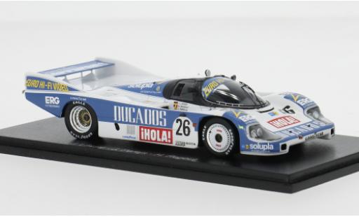 Modelauto Porsche 956 1985 24h Le Mans #26 1/43 Spark