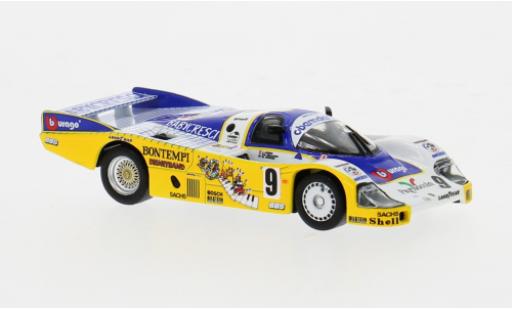 Modelauto Porsche 956 1986 24h Le Mans #9 1/64 Spark