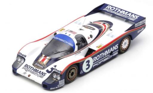 Modelauto Porsche 956 1982 No.3 24h Le Mans H.Haywood/A.Holbert/J.Barth 1/18 Spark