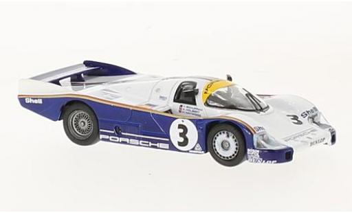 Modelauto Porsche 956 1983 No.3 24h Le Mans A.Holbert/H.Haywood/V.Schuppan 1/43 Spark