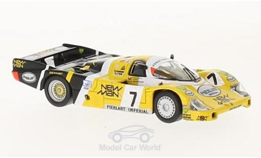 Modelauto Porsche 956 1984 No.7 Joest Racing New Man 24h Le Mans H.Pescarolo/K.Ludwig 1/64 Spark
