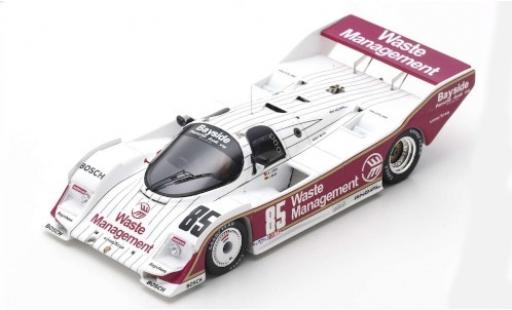 Modelauto Porsche 962 1987 RHD No.85 2h Del Mar J.Mass 1/43 Spark