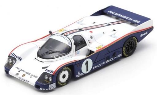 Modelauto Porsche 962 1985 C RHD No.1 Rothmans 24h Le Mans avec Decals J.Ickx/J.Mass/D.Bell 1/43 Spark