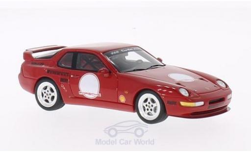 Modelauto Porsche 911 Turbo 968 RS Race rood 1 1/43 Spark