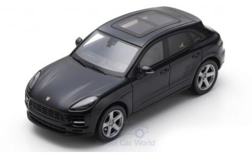 Modelauto Porsche Macan Base zwart 2019 1/43 Spark