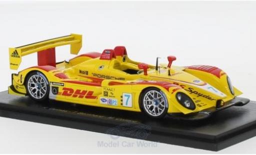 Modelauto Porsche RS Spyder No.7 Penske Racing 12h Sebring 2008 R.Dumas/T.Bernhard/E.Collard 1/43 Spark