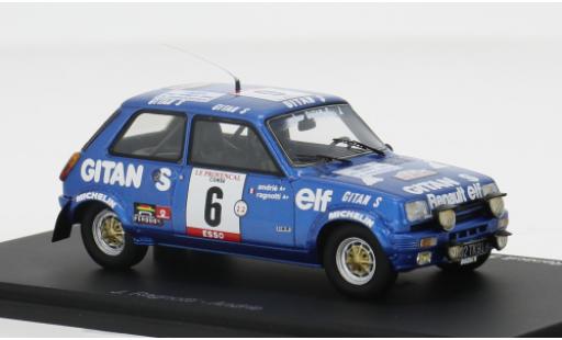 Modelauto Renault 5 Alpine Tour de Corse 1979 #6 1/43 Spark