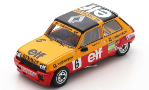 Modelauto Renault 5 Alpine Turbo No.6 Calberson 1984 J.Ragnotti 1/43 Spark