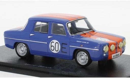 Modelauto Renault 8 Gordini RHD No.60 Macau 1966 M.Bianchi 1/43 Spark