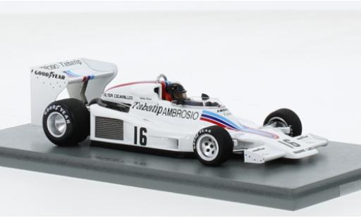 Modelauto Shadow DN8 1977 No.16 formule 1 GP Zweden 1/43 Spark