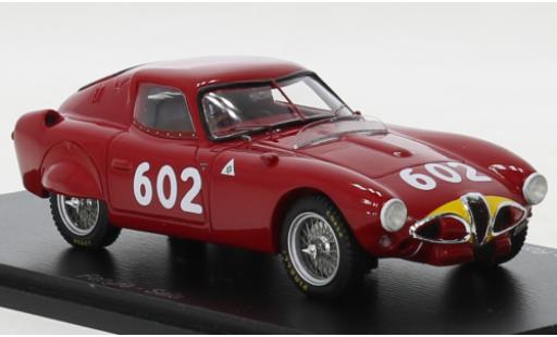 Modelauto Alfa Romeo 6C 3000 3000CM RHD No.602 Mille Miglia 1953 1/43 Spark