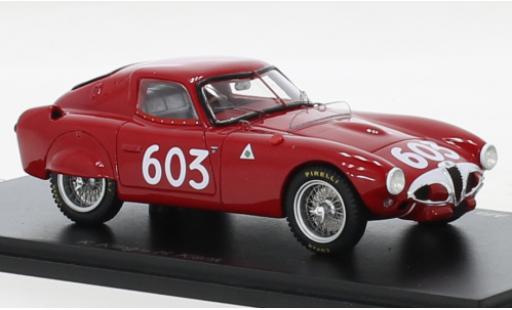 Modelauto Alfa Romeo 6C 3000 3000CM RHD No.603 Mille Miglia 1953 1/43 Spark