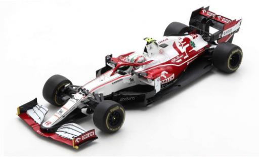 Modelauto Alfa Romeo C41 Base Alfa Romeo C41 No.99 Alfa Romeo Team Orlen formule 1 GP Bahrain 2021 1/18 Spark
