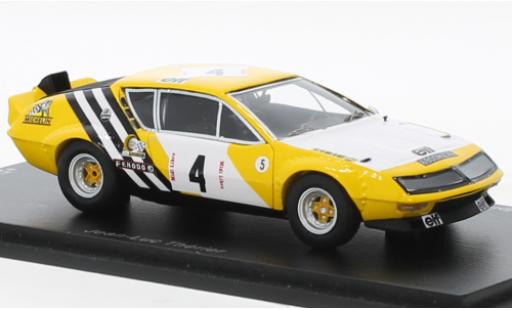 Modelauto Alpine A310 rallye Renault No.4 Ronde Cevenole 1975 1/43 Spark