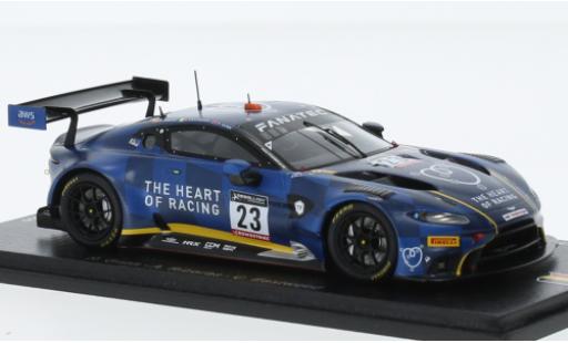 Modelauto Aston Martin Vantage gt3 AMR No.23 Heart Of Racing with TF Sport 24h Spa 2022 1/43 Spark