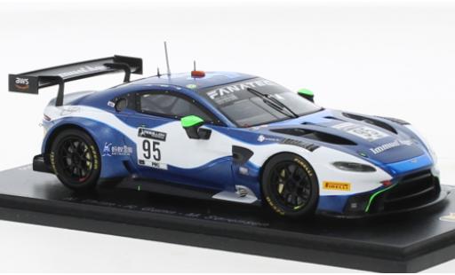 Modelauto Aston Martin Vantage gt3 AMR No.95 garage 59 24h Spa 2021 1/43 Spark