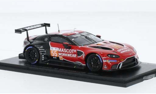 Modelauto Aston Martin Vantage coupe AMR No.55 GMB Motorsport 24h Le Mans 2023 1/43 Spark